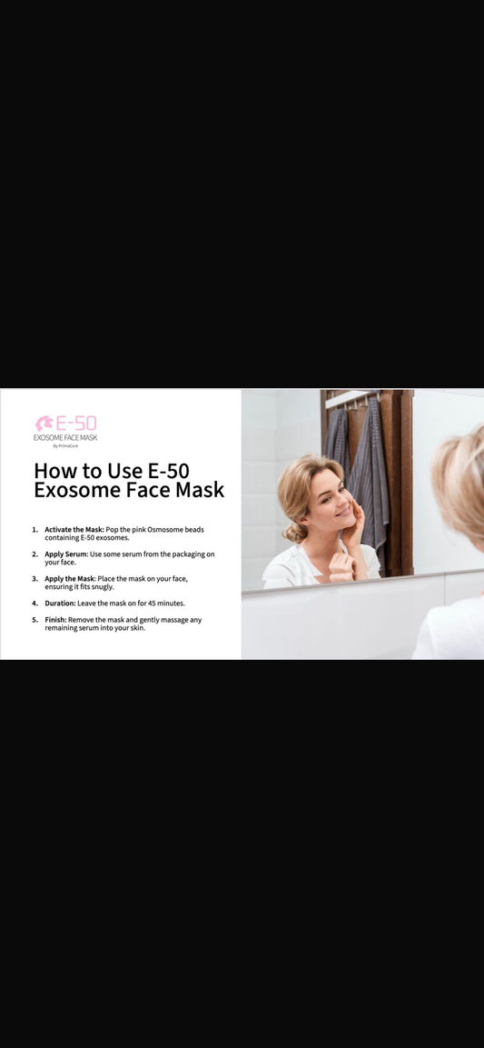 Exosome E50 Sheet Masks x 5